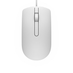 Mysz Dell MS116 optyczna  biała USB
