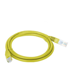 Kabel Patchcord UTP A-LAN KKU5ZOL5 (RJ45 - RJ45 , 5m, UTP, kat. 5e, kolor żółty)