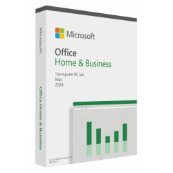 Microsoft Office Home and Business 2024 Polski BOX (Word, Excel, PowerPoint, Outlook, OneNote)